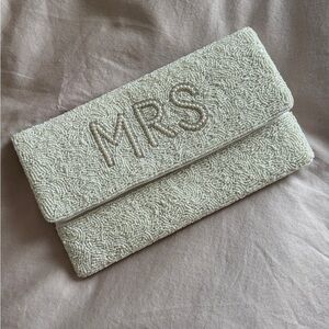 Bridal Beaded Clutch